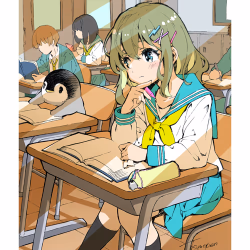 Penpen Meets Girl
