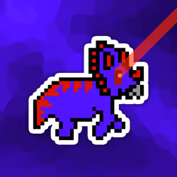 PixelSaurus Tri #0935 [Ultra Rare]