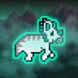 PixelSaurus Tri #0240 [Super Rare]