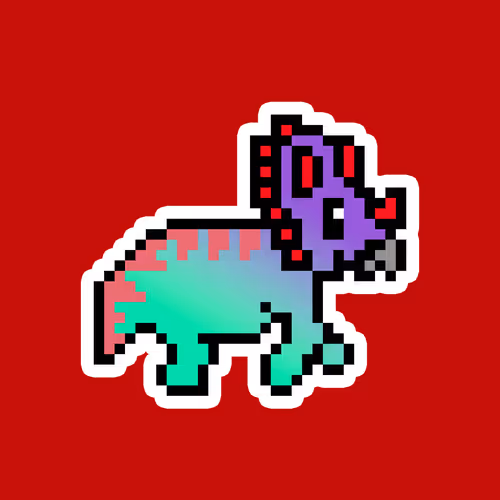 PixelSaurus Tri #0439 [Uncommon]