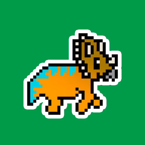 PixelSaurus Tri #0086 [Common]