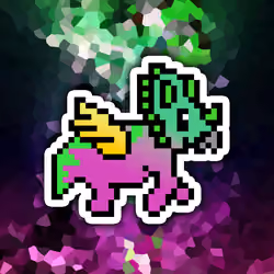 PixelSaurus Tri #1005 [Legendary]