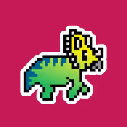 PixelSaurus Tri #0599 [Common]