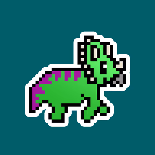 PixelSaurus Tri #0391 [Common]