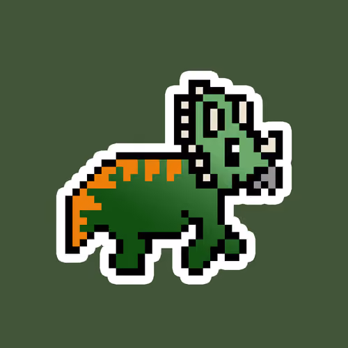PixelSaurus Tri #0602 [Common]