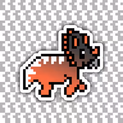 PixelSaurus Tri #0609 [Rare]