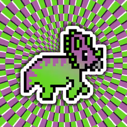 PixelSaurus Tri #0911 [Ultra Rare]