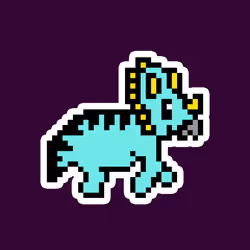 PixelSaurus Tri #0725 [Uncommon]