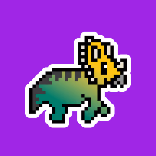 PixelSaurus Tri #0471 [Common]