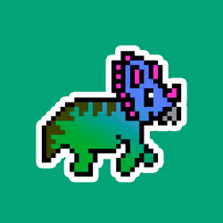 PixelSaurus Tri #0907 [Uncommon]