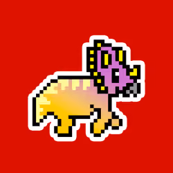 PixelSaurus Tri #0806 [Uncommon]