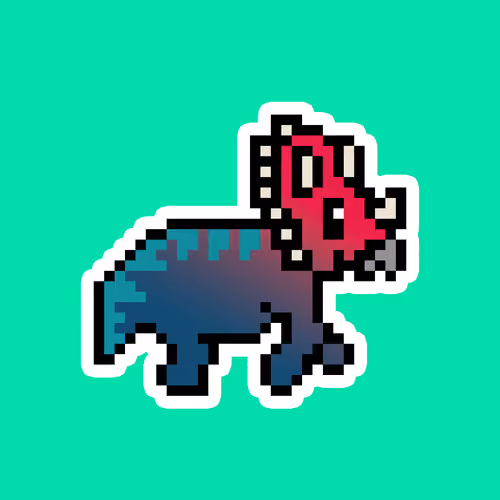PixelSaurus Tri #0395 [Common]