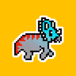 PixelSaurus Tri #0722 [Common]