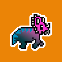 PixelSaurus Tri #0720 [Common]
