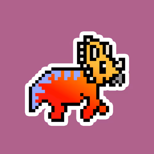 PixelSaurus Tri #0188 [Common]