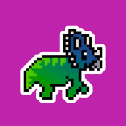 PixelSaurus Tri #0022 [Common]