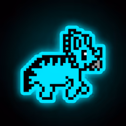 PixelSaurus Tri #0482 [Ultra Rare]