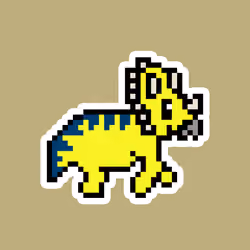 PixelSaurus Tri #0055 [Common]