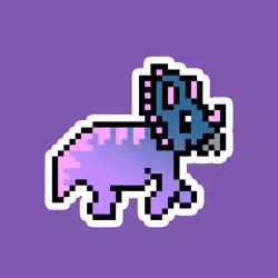PixelSaurus Tri #0041 [Uncommon]