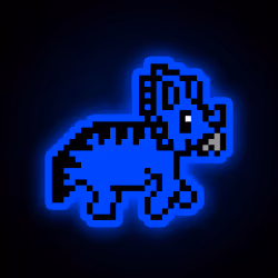 PixelSaurus Tri #0483 [Ultra Rare]