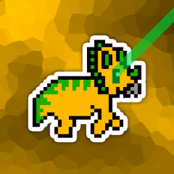 PixelSaurus Tri #0646 [Ultra Rare]