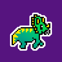 PixelSaurus Tri #0469 [Uncommon]