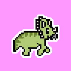 PixelSaurus Tri #0875 [Common]