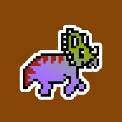 PixelSaurus Tri #0814 [Common]
