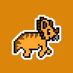 PixelSaurus Tri #0964 [Uncommon]