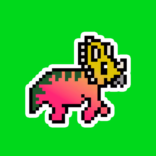 PixelSaurus Tri #0110 [Common]