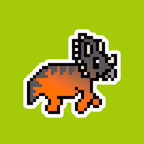 PixelSaurus Tri #0098 [Common]
