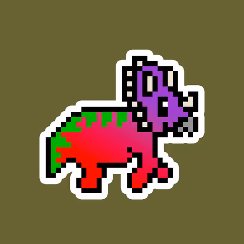 PixelSaurus Tri #0140 [Common]