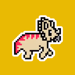 PixelSaurus Tri #0600 [Common]