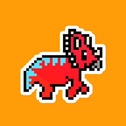 PixelSaurus Tri #0760 [Common]