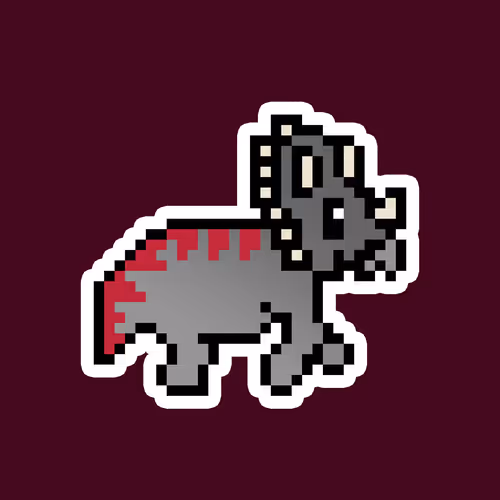 PixelSaurus Tri #0936 [Common]