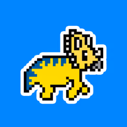 PixelSaurus Tri #0504 [Common]