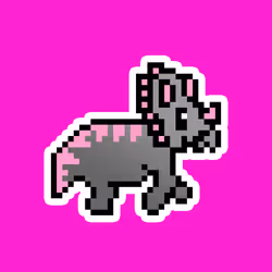 PixelSaurus Tri #0071 [Uncommon]