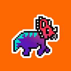 PixelSaurus Tri #0065 [Common]