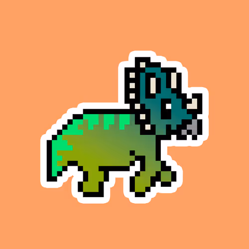 Pixelsaurus Tri