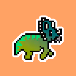 PixelSaurus Tri #0962 [Common]