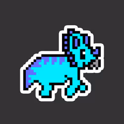 PixelSaurus Tri #0611 [Uncommon]