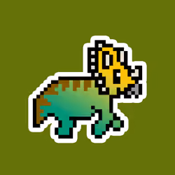 PixelSaurus Tri #0740 [Common]