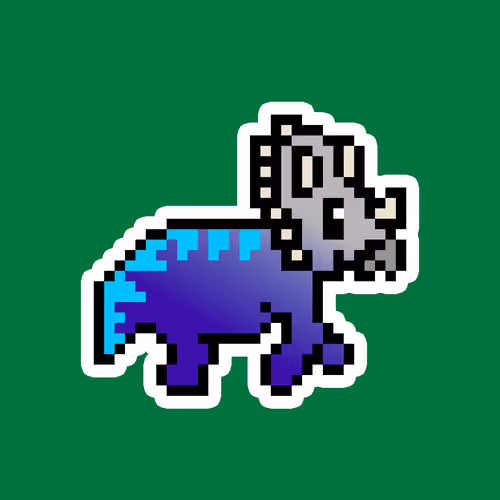 PixelSaurus Tri #0377 [Common]