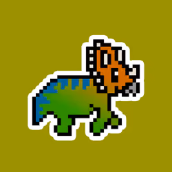PixelSaurus Tri #0684 [Common]