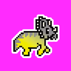 PixelSaurus Tri #0816 [Common]