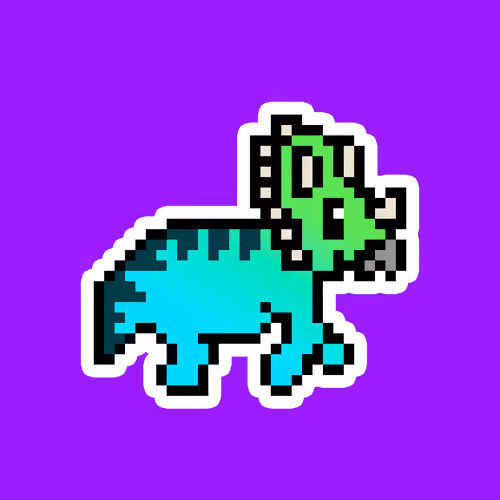 PixelSaurus Tri #0081 [Common]