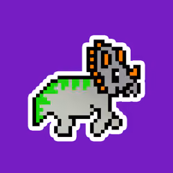 PixelSaurus Tri #0017 [Uncommon]