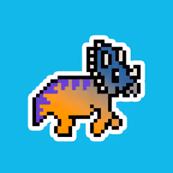 PixelSaurus Tri #0906 [Common]