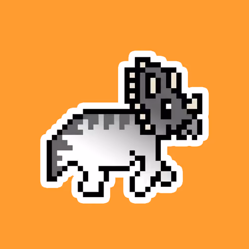 PixelSaurus Tri #0136 [Common]