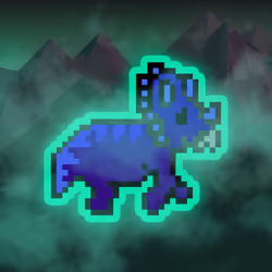 PixelSaurus Tri #0579 [Super Rare]